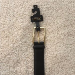 Coach leather belt sz 34